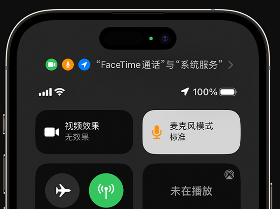 顺德苹果授权维修网点分享iPhone在通话时让你的声音更清晰 