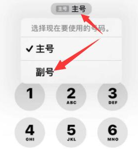 顺德苹果14维修店分享iPhone 14 Pro Max使用副卡打电话的方法 