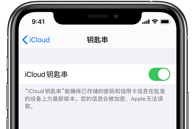 顺德苹果手机维修分享在 iPhone 上开启 iCloud 钥匙串之后会储存哪些信息 